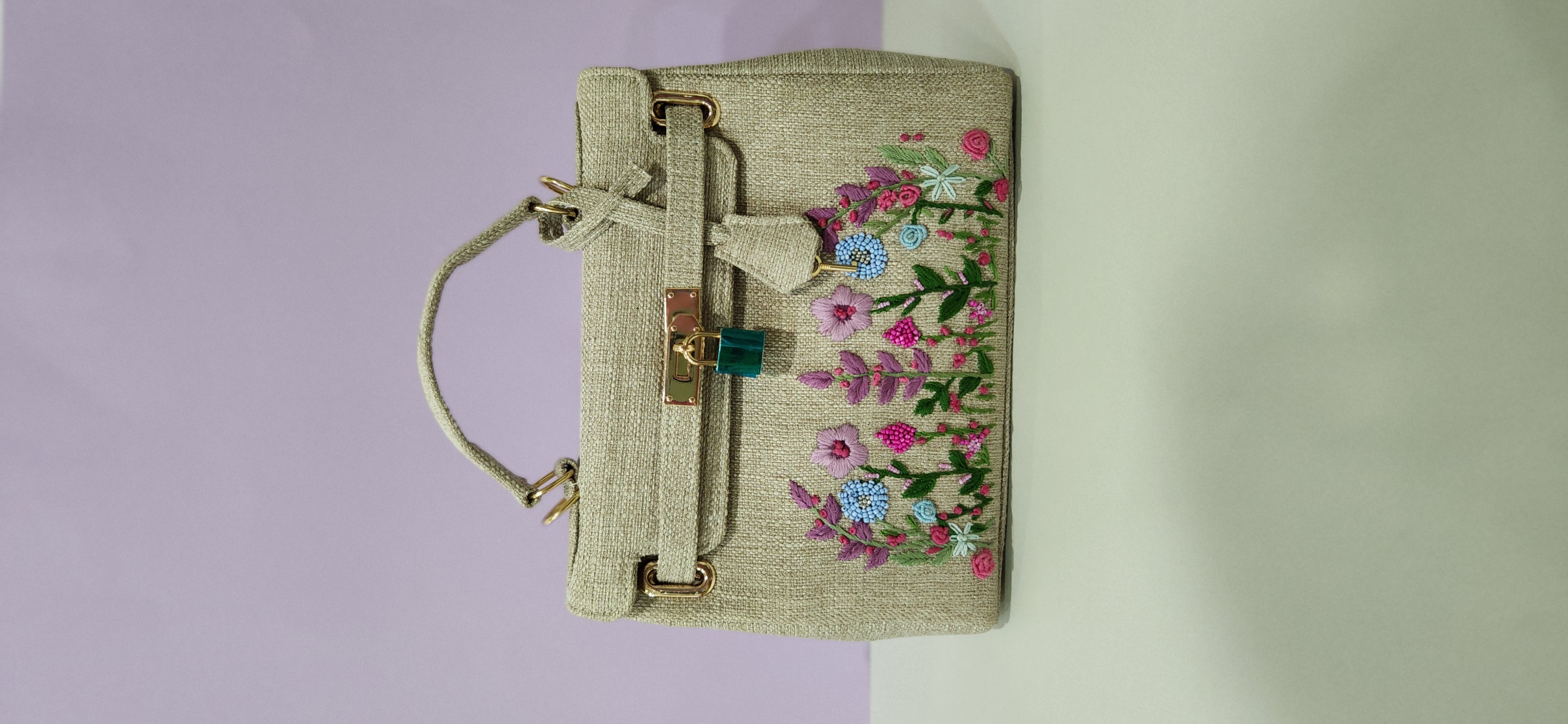 Handmade Flower Bag