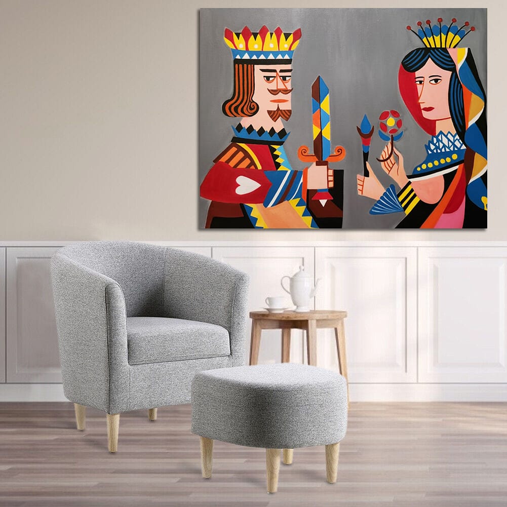 King & Queen Painting